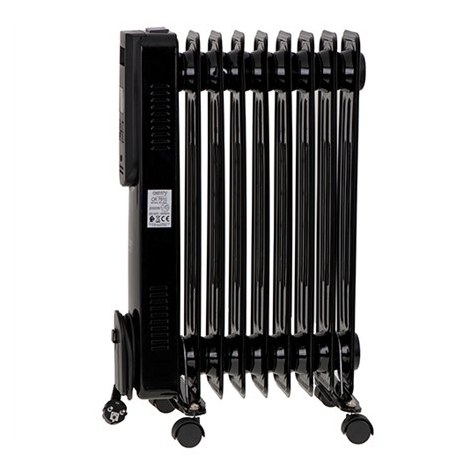 Camry | Heater | CR 7810 | Oil Filled Radiator | 2000 W | Number of power levels 3 | Black - 3